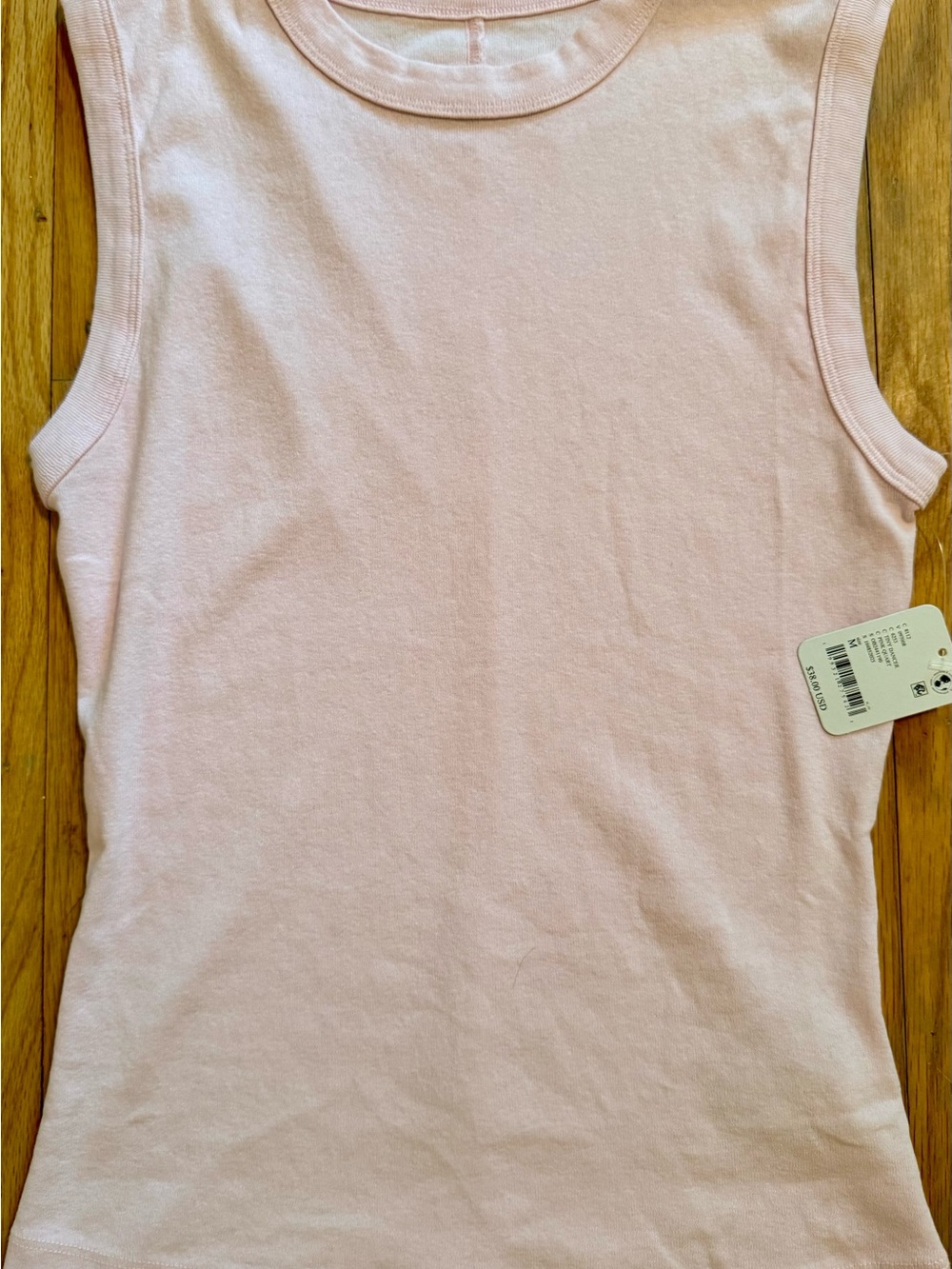 We The Free Women's Sleeveless Ribbed Tank Top - Light Pink